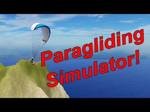 Paragliding and paramotor simulation game